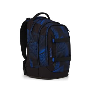 Satch Pack Schulrucksack seismic blue